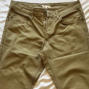 Bulletprufe Denim Jeans Never Worn Olive Green Kush Color